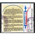 FRA 1989 2.50F 'RIGHTS OF MAN' FINE USED (EBID1...