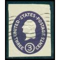 Used U534c 3c George Washington Fine Cut Square...