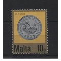 Malta.SG473 10c Grandmaster's galley.Mounted Mi...