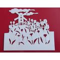 6 x Die Cuts Tulips In Holland