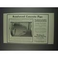 1911 Reinforced Concrete Pipe Co Ad