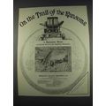 1911 Ransome Concrete Mixer Ad - On The Trail Of
