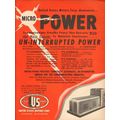 UNITED STATES MOTORS CORP 1953 micro-power un-i...