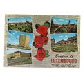 multiview, LUXEMBOURG.. used postcard 1976 post...