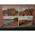 multiview, CONWAY, WALES used postcard by J Sal...