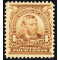 303, Mint VF LH 4¢ Grant Stamp * Stuart Katz
