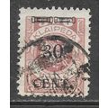 MEMEL 1923 Mi 175 30 CENT SURCH ON 500M KLAIPED...