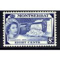 Montserrat 1953 QE2 8ct Sea Island Cotton MM SG...