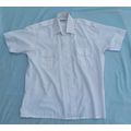 VINTAGE MEN'S COLLARED SHORT SLEEVED FULL BUTTO...