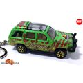 RARE CUSTOM KEYCHAIN GREEN FORD EXPLORER JURASS...