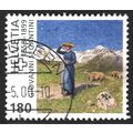 SWITZERLAND 1999: DEATH CENTENARY GIOVANNI SEGANTINI - 180c USED (G22)
