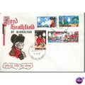Gibraltar FDC 1967 - SG 219-222 - Lord Heathfie...