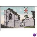 old postcard - York, St Marys Abbey