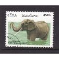 LAOS 1997 ELEPHANTS SG 1574 450K AFRICAN ELEPHA...