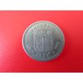1964 ELIZABETH II RHODESIA 1 SHILLING / 10 CENT...