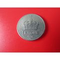 1976 NORWAY ONE KRONE FREE POST. AAF