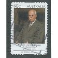 AUS 2012 60c (S/A) 'NOBEL PRIZE WINNERS - BRAGG...