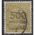 Mi 324AW used 1923 Cat € 16