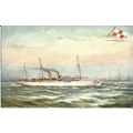 Canadian Pacific SS EMPRESS OF CHINA Tuck Oilet...