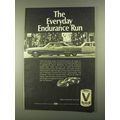 1968 Valvoline Motor Oil Ad - Everyday Endurance Run