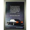 1988 Honda Accord LX Car Ad - Make Us Blush