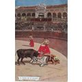 Bullfight Caida un Picador Artist Unknown Postc...