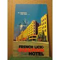 SHERATON HOTEL, FRENCH LICK, INDIANA, USA. unus...