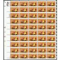 1940, MNH 20¢ Xmas Misperfed Error Sheet of 50 ...