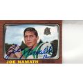 JOE NAMATH 1996 AUTOGRAPHED NEW YORK JETS HOF S...