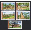 Wallis and Futuna Buildings and Monuments 5v 19...