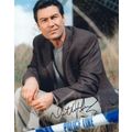 Nathaniel Parker of Merlin 10x8 Hand Signed Ben...