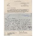 1948 Medical Hand Written 2x Signed Letters to ...