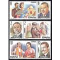 España. 1984. Mi # 2642 / 47. Masters of Zarzuela