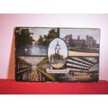 multiview, BIRMINGHAM, WARWICKSHIRE used antique postcard. 1920 pm =