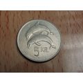 Iceland 1992 5 Krona Coin