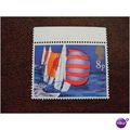 1975 GB Sailing Keel Yachts unused mint stamp S...