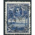 Sierra Leone 1932 SG159 3d Blue Fine Used .. ..