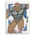 MARVEL 75 YEARS ' SKETCH ' card LUKE CAGE .. ar...