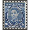 Australia 1940 SG186 3d Bright Blue Mounted Min...