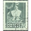 Poland 1953 - SG824 - 1z 75 green - Nurse, moth...