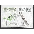 1997 2 X SLOVENIAN STAMPS ' FINE USED (EBID79-430)
