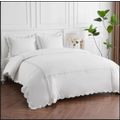 Melange Home 600 Thread Count Scallop Rope Embr...