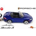 VERY RARE KEYCHAIN BLUE PORSCHE BOXSTER S 986 C...