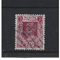 Burma.SG73 2a Claret.Fine Used.Jul25f