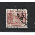 Burma.SG103 1a Bell,Mingun Pagoda (Red).Fine Us...