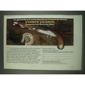 1985 United States Hitorical Society Andrew Jackson Commemorative Pistol Ad