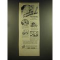 1937 New Haven Railroad Ad - A joke on the weat...
