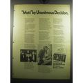 1974 Mott the Hoople Album Mott Ad - Mott by Un...