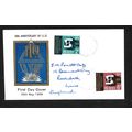 MALTA 1969 50 th ANNIV OF ILO SET 2 VALS SG 416...
