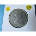 1963 QUEEN ELIZABETH II FLORIN/TWO SHILLINGS FR...